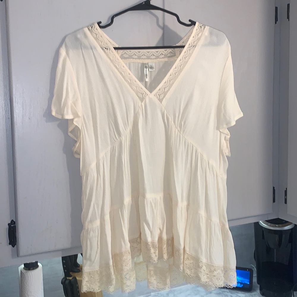 Versona flow smock shirt